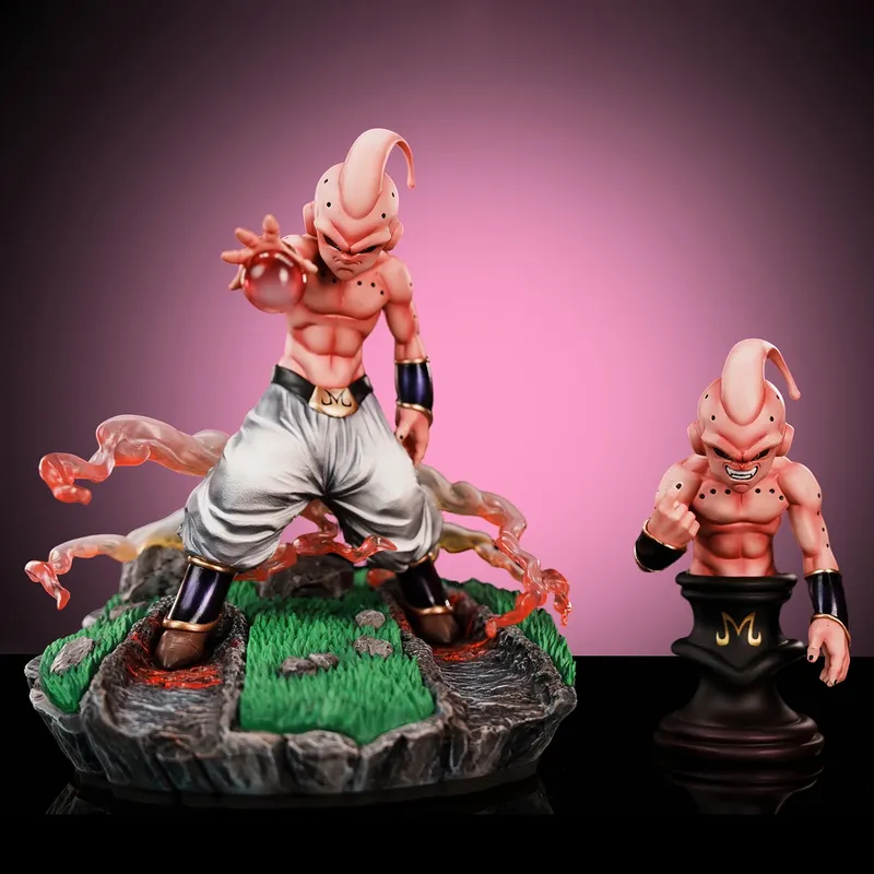 Resin Art Dragon Ball Z - ฟิกเกอร์ YS อนิเมะดราก้อนบอล Z ตัวละครเด็ก บู