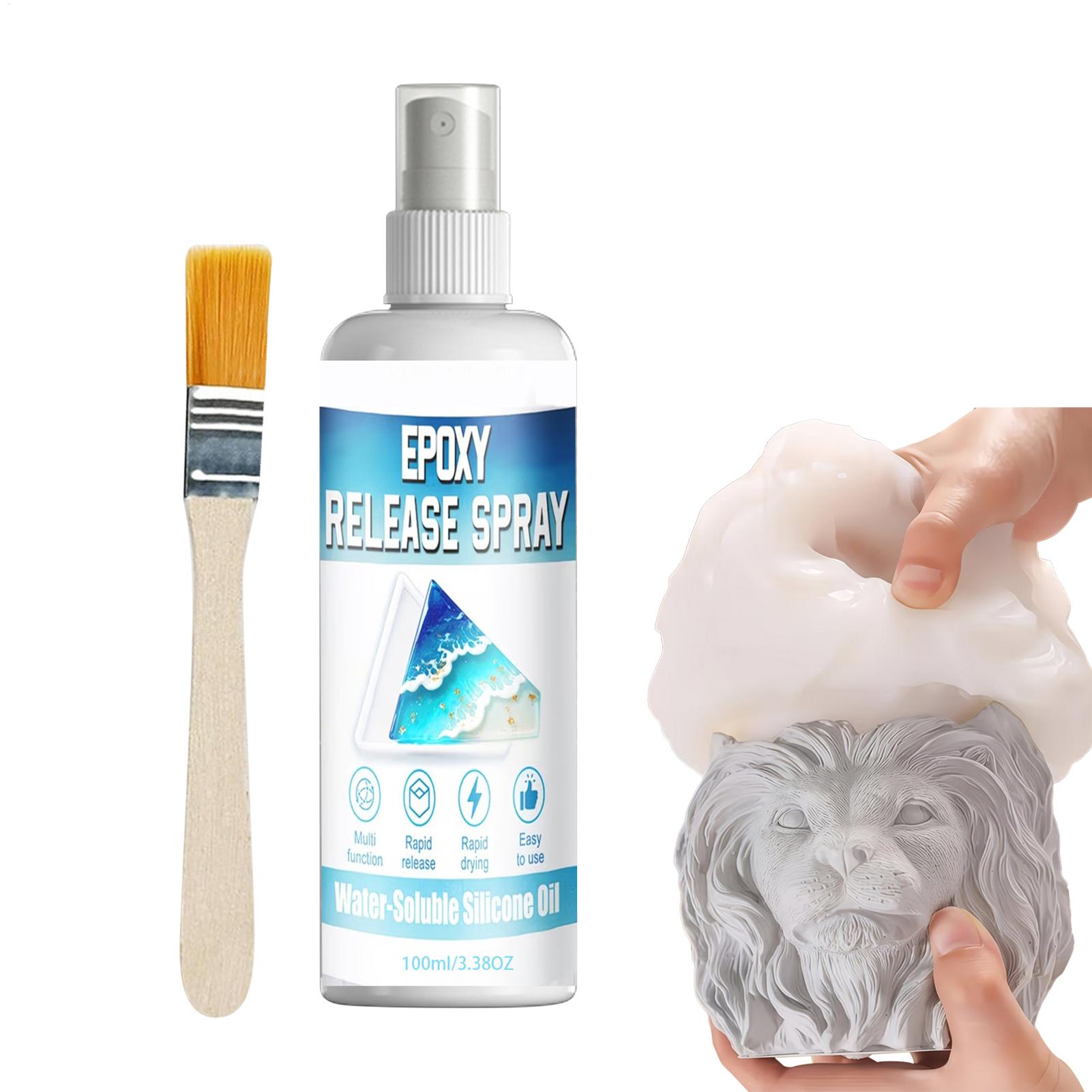 Release Spray Silicone - สเปรย์ซิลิโคน 100 มล. สเปรย์สำหรับหล่อเรซิ่นอีพ็อกซี่ สเปรย์สำหรับทำแม่พิมพ์ DIY