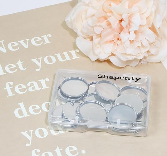 ถาดเปล่าสำหรับทำจี้ทรงกลมสแตนเ - Resin Art Handmade บทวิจารณ์และราคา