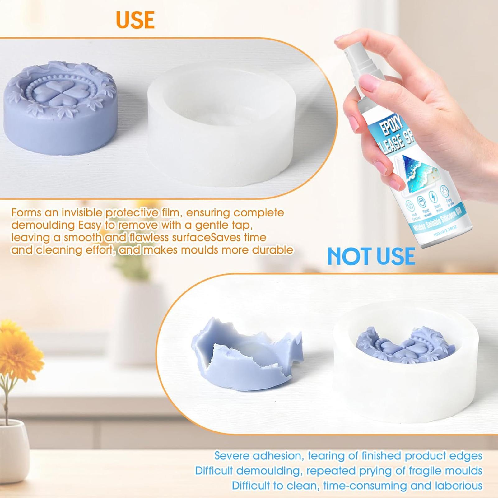 สเปรย์ซิลิโคนสำหรับปลดแม่พิมพ์ - Release Spray Silicone บทวิจารณ์และราคา