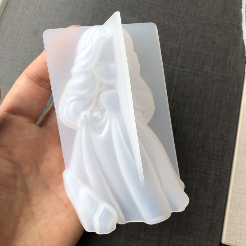 3D น่ารักเจ้าหญิงซิลิโคนเทียนแ - Silicone Mold Ocean บทวิจารณ์และราคา