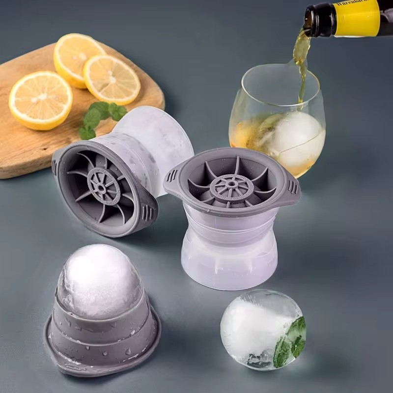 2PCS ซิลิโคนทรงกลม ICE CUBE Mo - Silicone Mold Ocean บทวิจารณ์และราคา