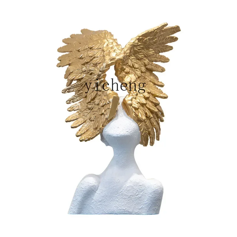 ของตกแต่งรูปปีกนางฟ้าสไตล์โมเด - Resin Art Decor บทวิจารณ์และราคา