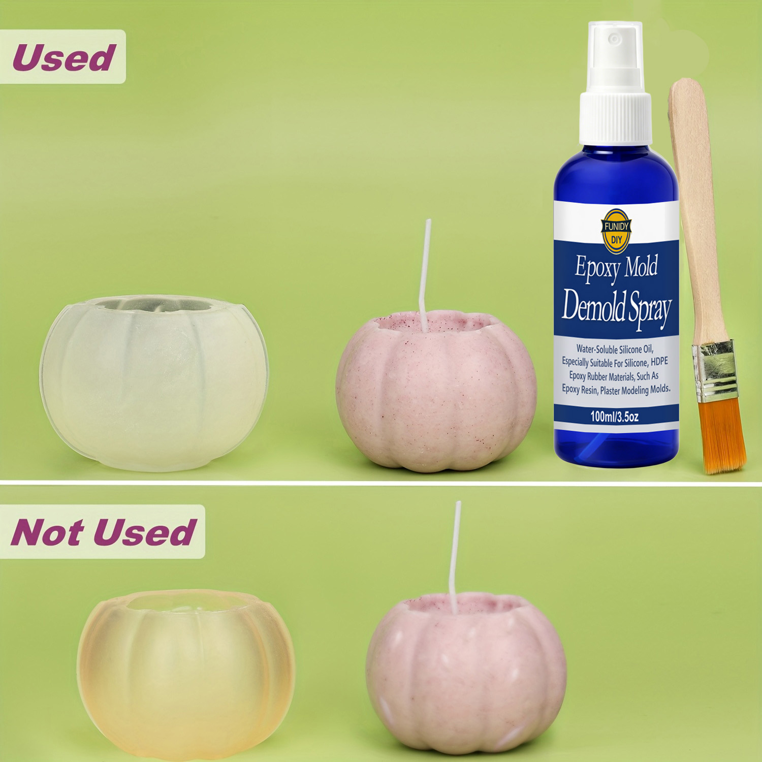 สเปรย์ปลดแม่พิมพ์สำหรับทำเทียน - Release Spray Silicone บทวิจารณ์และราคา
