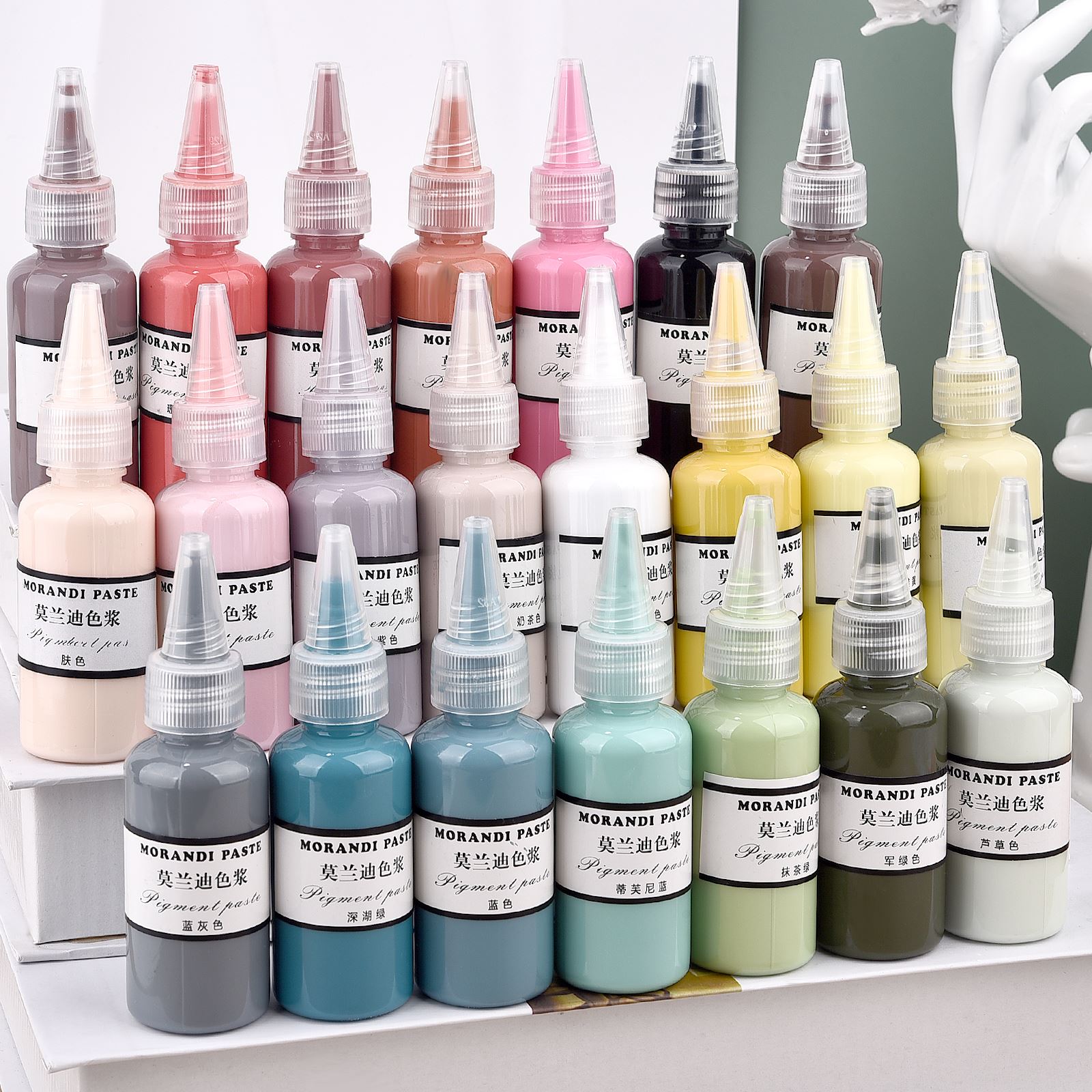 Morandi สี Liquid เรซิ่นสีอีพ็ - Resin Pigment Alcohol Ink บทวิจารณ์และราคา