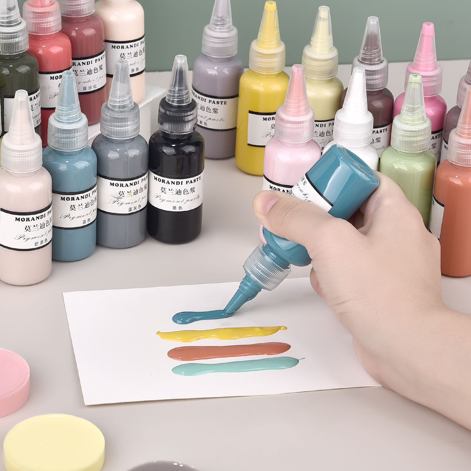Morandi สี Liquid เรซิ่นสีอีพ็ - Resin Pigment Alcohol Ink บทวิจารณ์และราคา