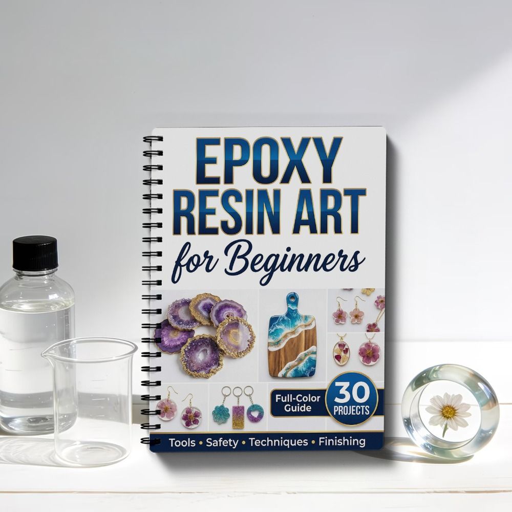 คู่มือศิลปะเรซินอีพ็อกซี่แบบที - Resin Art Guide Book บทวิจารณ์และราคา