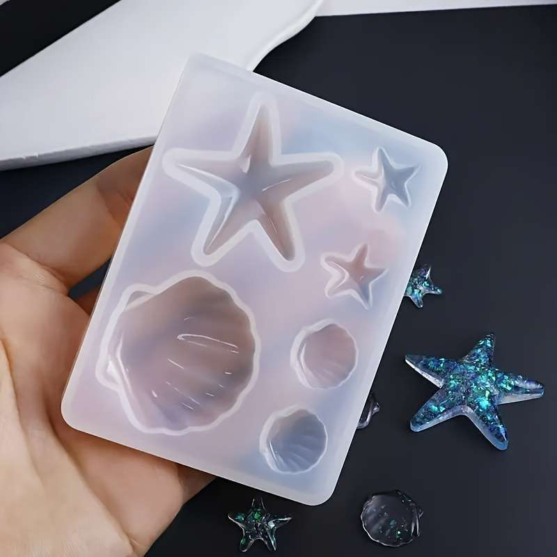 แม่พิมพ์ซิลิโคนสำหรับทำจี้เรซิ - Silicone Mold Ocean บทวิจารณ์และราคา