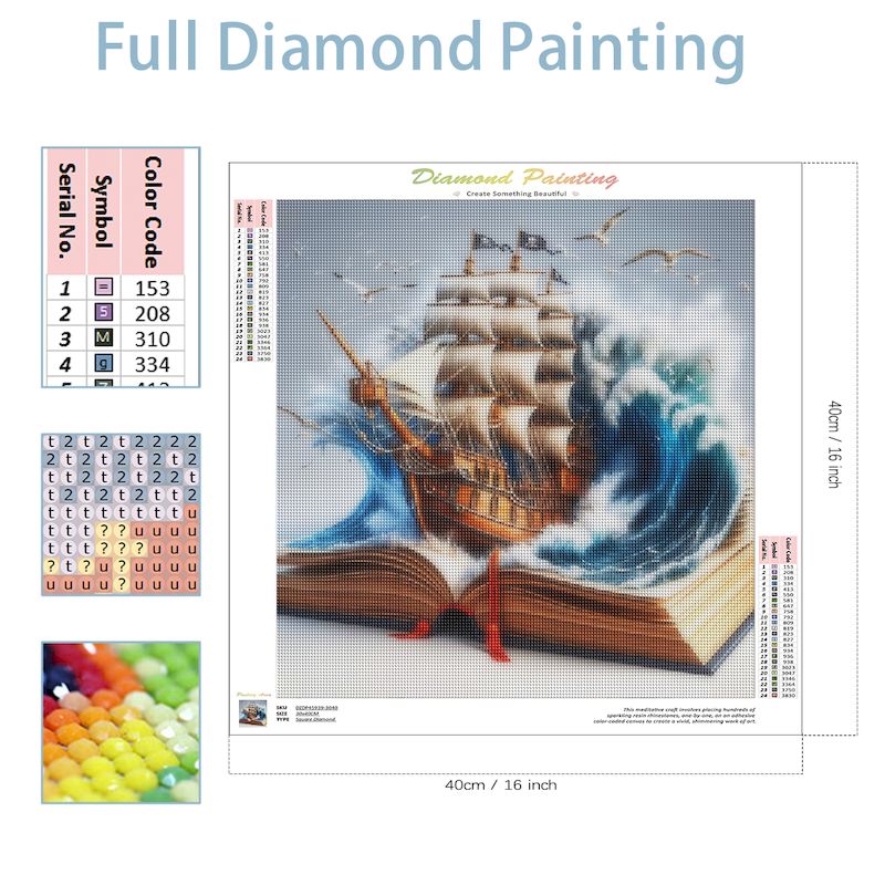Sdoyuno ชุดโมเสกเพชรแบบทำมือชุ - Resin Art Guide Book บทวิจารณ์และราคา