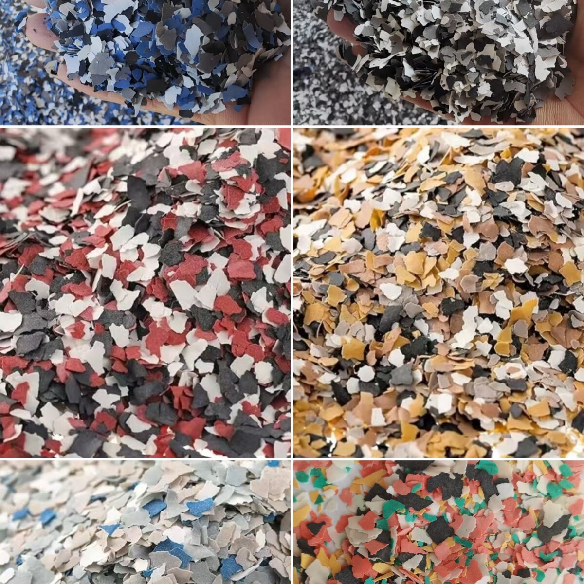 แผ่นหินไมก้า 3D ธรรมชาติ ขนาด  - Mica Flake Resin บทวิจารณ์และราคา