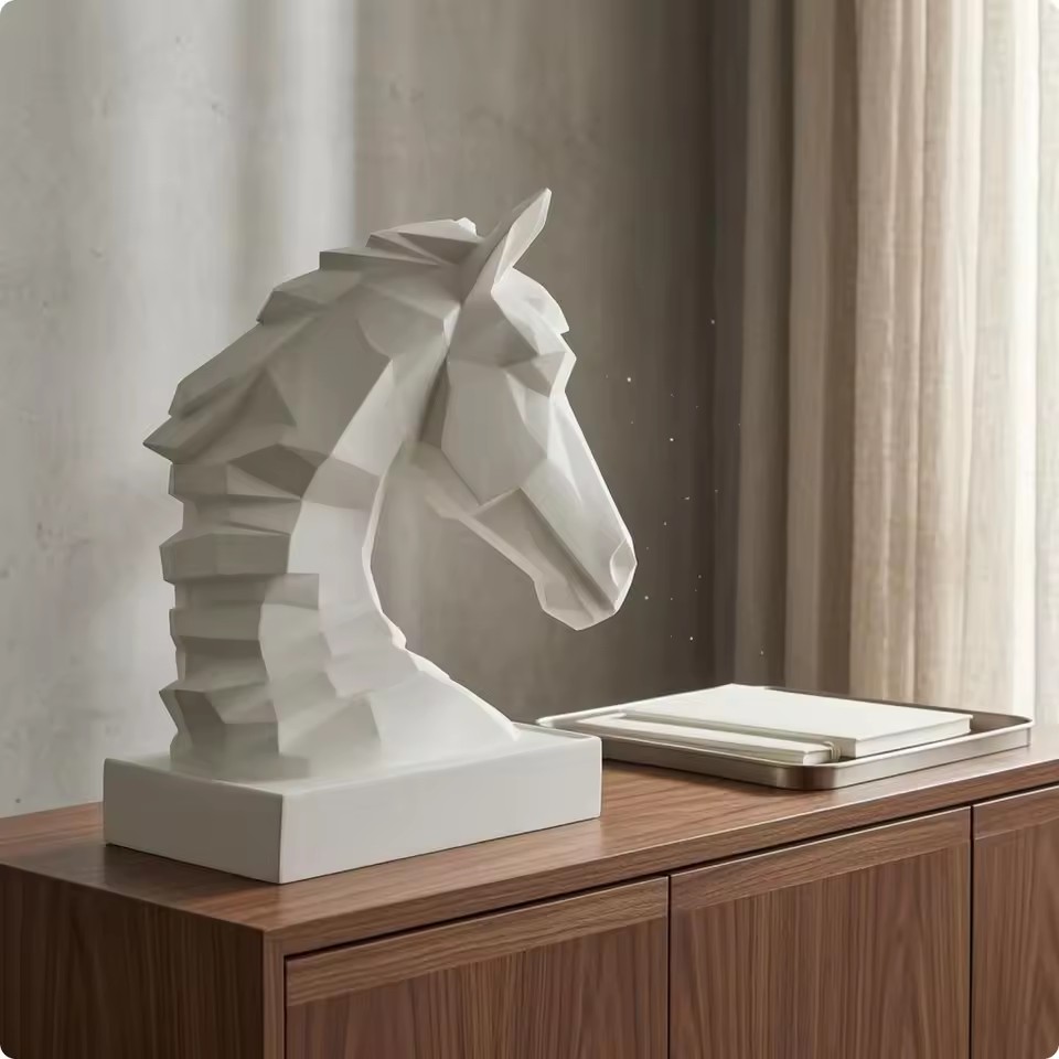 ประติมากรรมหัวม้าทรงลูกบาศก์,  - Resin Art Cube บทวิจารณ์และราคา