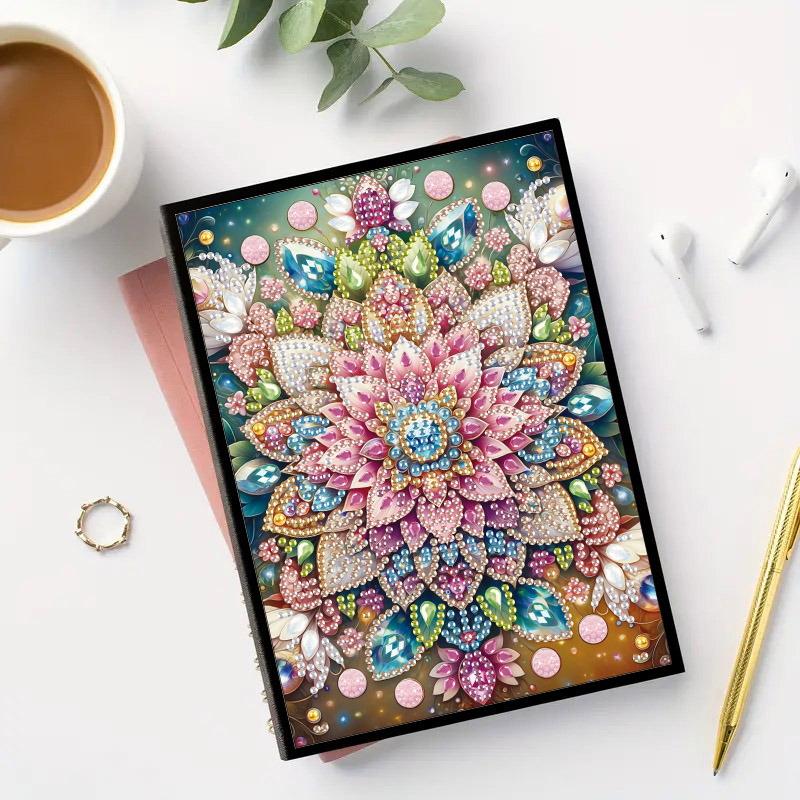 ชุดงานศิลปะเพชร DIY 1 ชุด, สมุ - Resin Art Of Flowers บทวิจารณ์และราคา