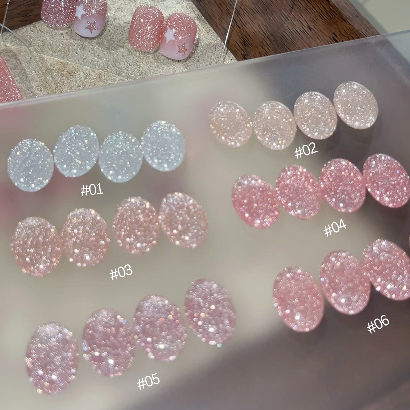 ยาทาเล็บเจล TC 2025 สีชมพูโรสบ - Resin Art Rose บทวิจารณ์และราคา