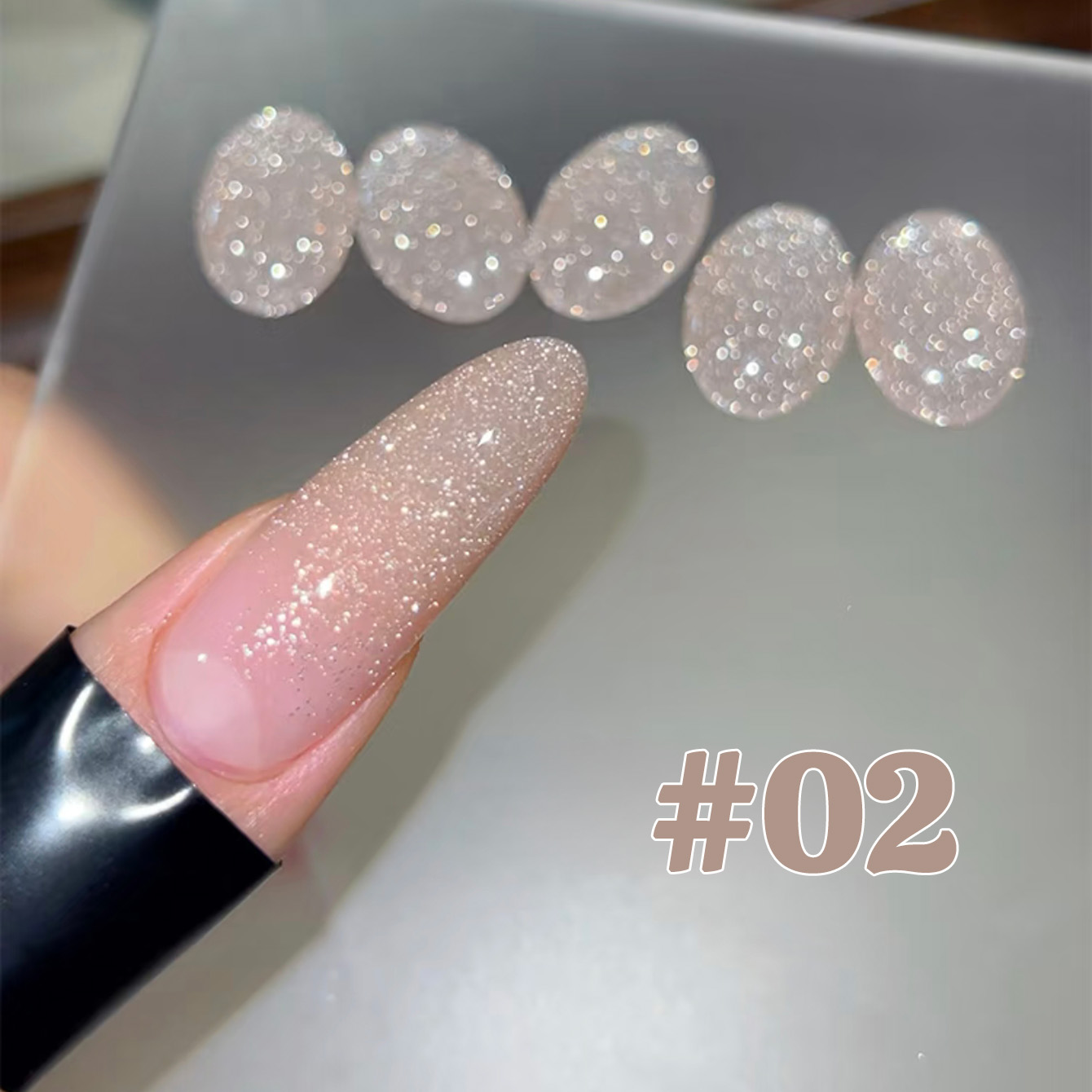 ยาทาเล็บเจล TC 2025 สีชมพูโรสบ - Resin Art Rose บทวิจารณ์และราคา