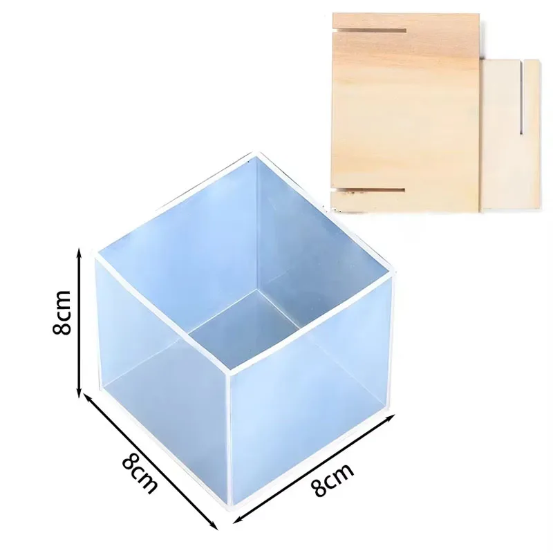 แม่พิมพ์ซิลิโคนใสทรงลูกบาศก์ขน - Resin Art Cube บทวิจารณ์และราคา