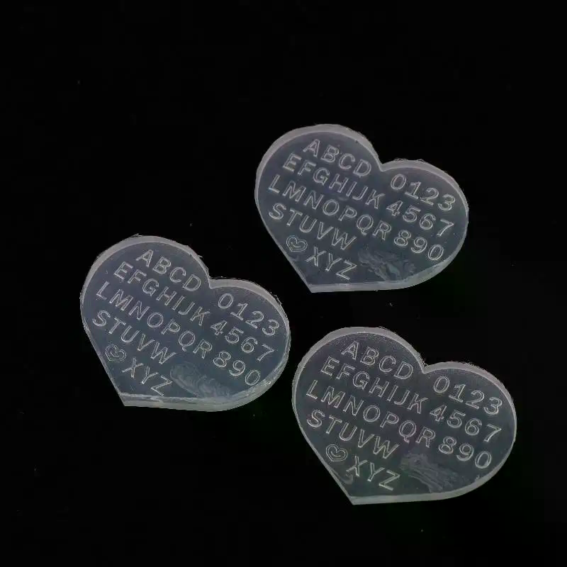 แม่พิมพ์ซิลิโคนลายตัวอักษรภาษา - Resin Art Earrings Design บทวิจารณ์และราคา