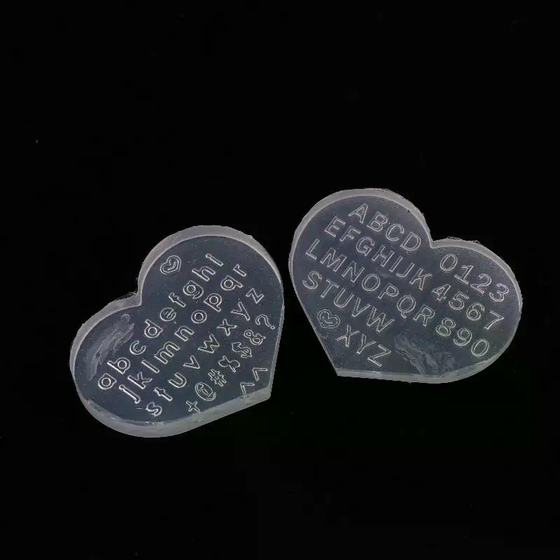 แม่พิมพ์ซิลิโคนลายตัวอักษรภาษา - Resin Art Earrings Design บทวิจารณ์และราคา