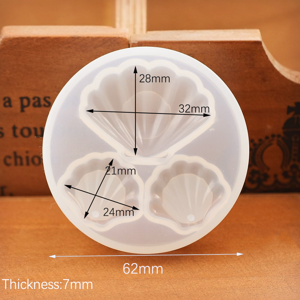 ลูกปัดจี้ซิลิโคนแม่พิมพ์ซิลิโค - Silicone Mold Ocean บทวิจารณ์และราคา