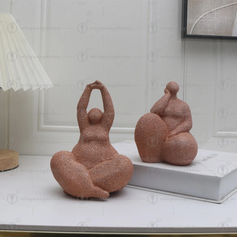 รูปปั้นผู้หญิงอ้วนทำจากเรซิ่นท - Resin Art Handmade บทวิจารณ์และราคา