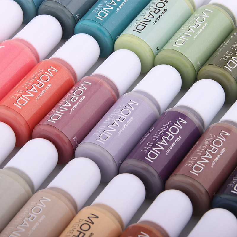 24 สีอีพ็อกซี่เรซิ่นสี DIY UV  - Resin Pigment Alcohol Ink บทวิจารณ์และราคา
