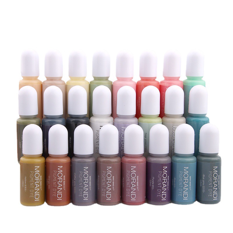 24 สีอีพ็อกซี่เรซิ่นสี DIY UV  - Resin Pigment Alcohol Ink บทวิจารณ์และราคา