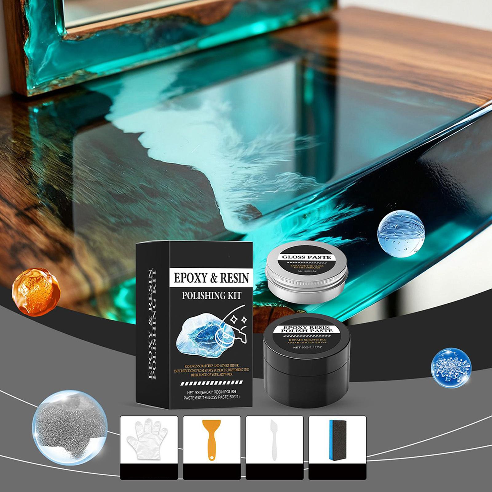 ชุดขัดเรซินอีพ็อกซี่ - สารขัดล - Resin Art Kit บทวิจารณ์และราคา