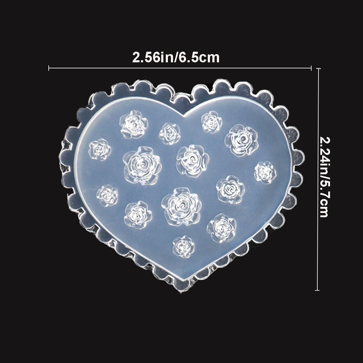แม่พิมพ์เล็บลายดอกไม้ 3 มิติ ซ - Resin Art Rose บทวิจารณ์และราคา