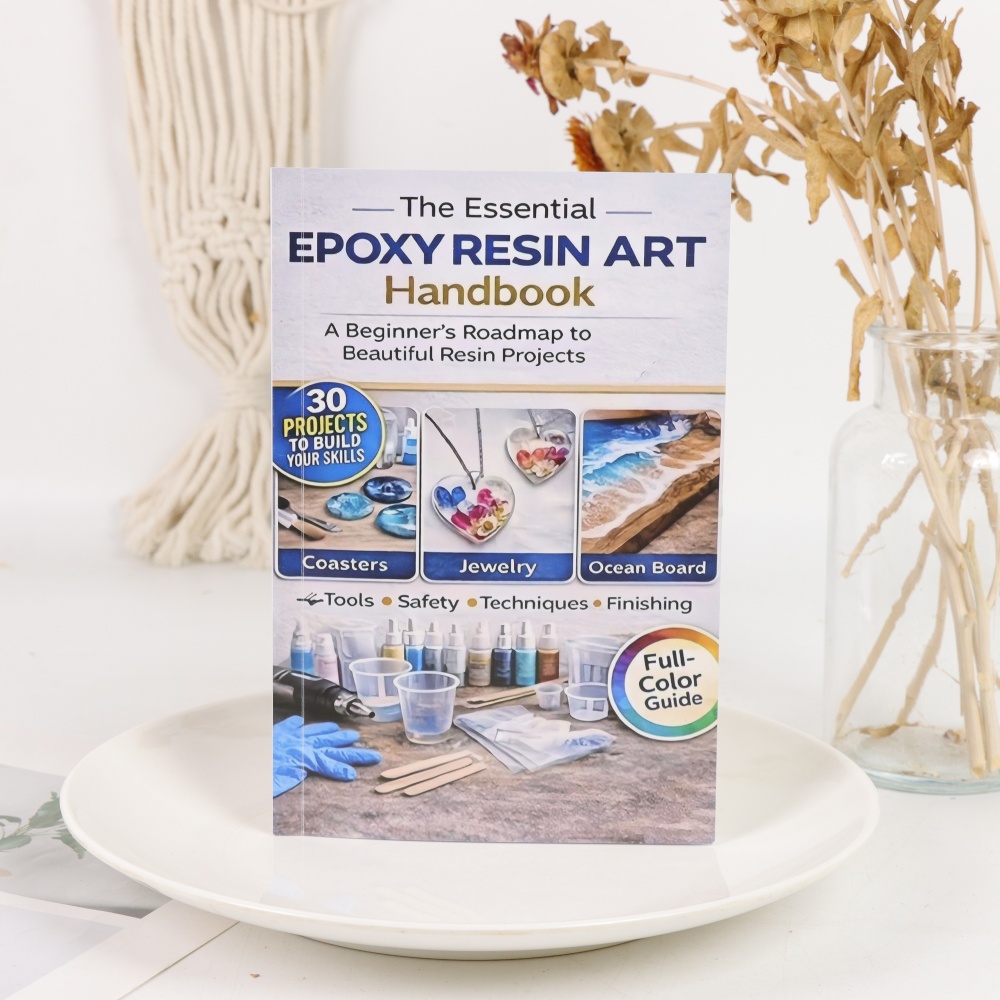 คู่มือศิลปะเรซินอีพ็อกซี่, 30  - Resin Art Guide Book บทวิจารณ์และราคา