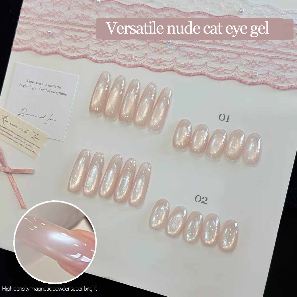 1 ชิ้น WS เจลทาเล็บแคทอายเปลือ - Resin Art All บทวิจารณ์และราคา