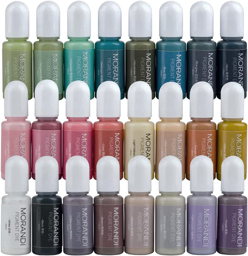 สีโมรันดี 24 สี แบบทึบแสง สำหร - Resin Pigment Alcohol Ink บทวิจารณ์และราคา