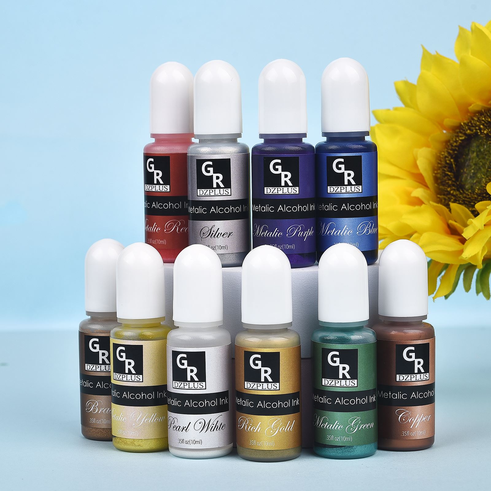 10Ml/15Ml หมึกแอลกอฮอล์เรซิ่น  - Resin Pigment Alcohol Ink บทวิจารณ์และราคา