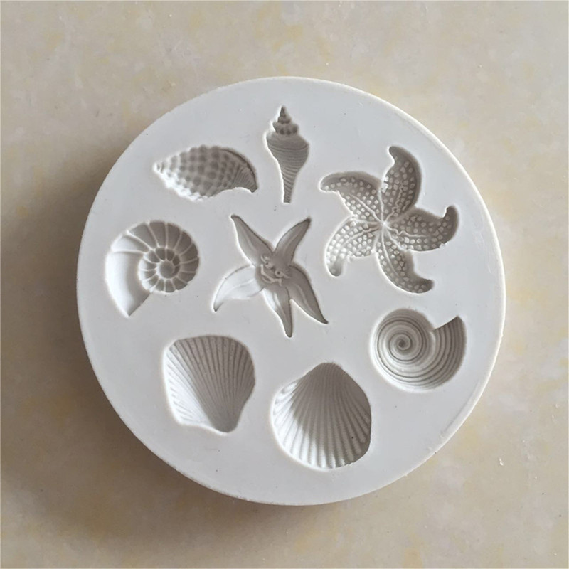 แม่พิมพ์สำหรับอบขนมอบขนมปลาดาว - Silicone Mold Ocean บทวิจารณ์และราคา