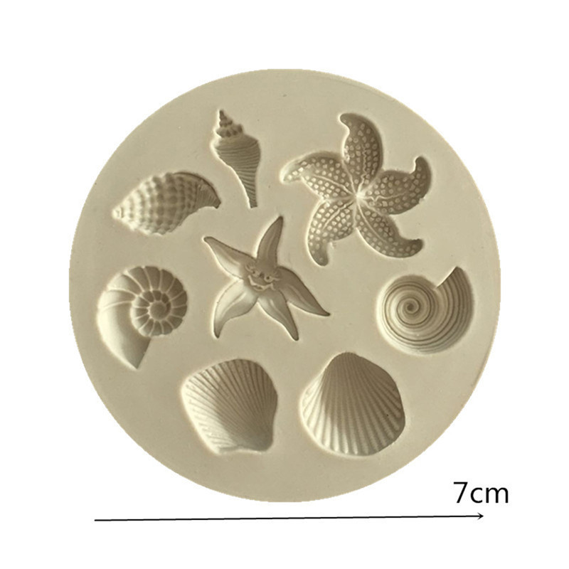 แม่พิมพ์สำหรับอบขนมอบขนมปลาดาว - Silicone Mold Ocean บทวิจารณ์และราคา