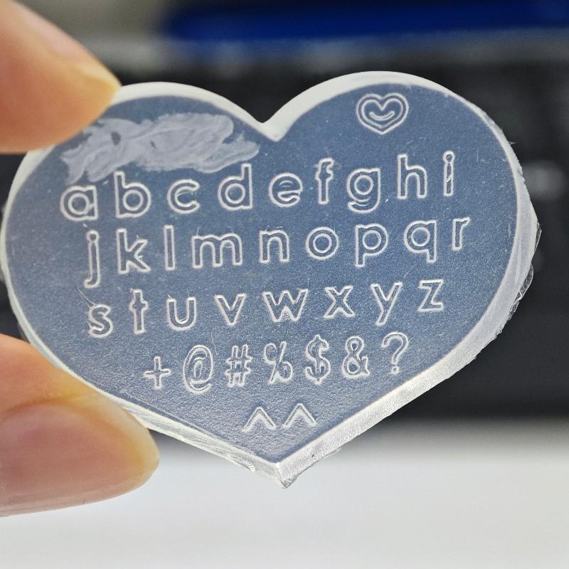 แม่พิมพ์ซิลิโคนลายตัวอักษรภาษา - Resin Art Earrings Design บทวิจารณ์และราคา