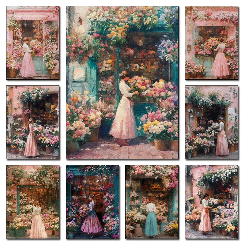 ร้านดอกไม้สไตล์เรโทรคลาสสิก ภา - Resin Art Of Flowers บทวิจารณ์และราคา