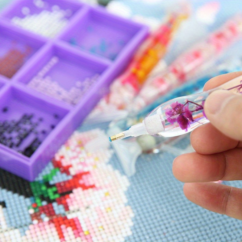 ชุดปากกาเพชรเรซิ่น 5 มิติ ลายด - Resin Art Of Flowers บทวิจารณ์และราคา