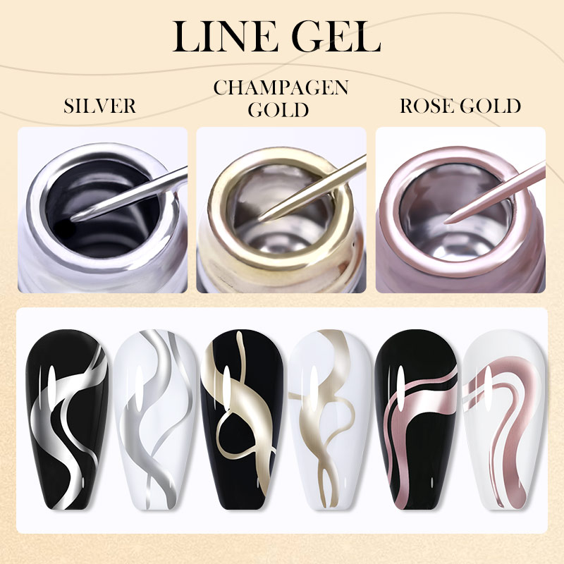 LILYCUTE เจลไลเนอร์เพ้นท์เล็บเ - Resin Art Rose บทวิจารณ์และราคา